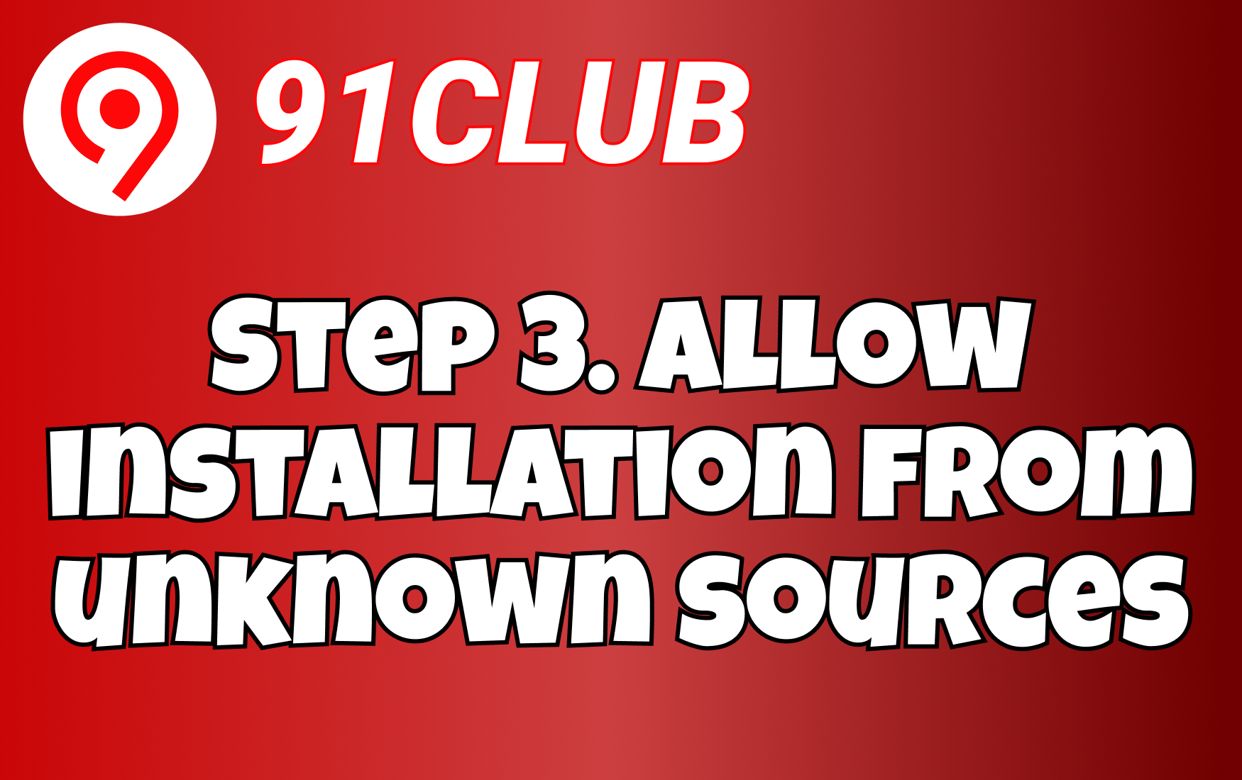 Enable Unknown Sources
